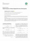 Research paper thumbnail of Global Dynamics of Delayed Sigmoid Beverton–Holt Equation