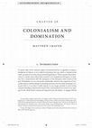 Research paper thumbnail of Colonialism and Domination