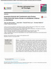 Research paper thumbnail of Invarianza factorial del Cuestionario para Evaluar Clima Social del Centro Escolar en estudiantes chilenos y colombianos