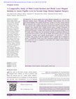 Research paper thumbnail of A Comparative Study of Mid‑Crestal Incision and Diode Laser Shaped Incision to Assess Papilla Level in Second Stage Dental Implant Surgery