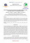 Research paper thumbnail of Determination of some metal contaminants from industrial effluents in North-West Nigeria using k0-NAA Standardization Method