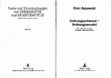 Research paper thumbnail of Ordnungsschwund - Ordnungswandel. Pär Lagerkvist und der deutsche Expressionismus (Teil 1)