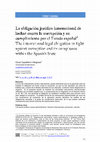 Research paper thumbnail of La obligación jurídica internacional de luchar contra la corrupción y su cumplimiento por el Estado español = The international legal obligation to fight against corruption and its compliance within the Spanish State