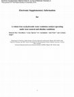 Research paper thumbnail of A robust iron oxyhydroxide water oxidation catalyst operating under near neutral and alkaline conditions