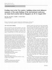 Research paper thumbnail of Feeding Asia in the 21st century: building urban-rural alliances: summary of the main findings of the international conference on Asian food security held in Singapore on 10–12 August 2011