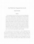 Research paper thumbnail of Our World Isn’t Organized into Levels