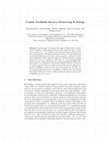 Research paper thumbnail of Usable Verifiable Secrecy-Preserving E-Voting