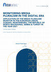 Research paper thumbnail of Monitoring media pluralism in the digital era: Application of the Media Pluralism Monitor in the European Union, Albania, Montenegro, the Republic of North Macedonia, Serbia and Turkey in the year 2021. Country report: Greece