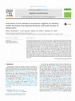 Research paper thumbnail of Assessment of land subsidence mechanisms triggered by dolomitic marble dissolution from hydrogeochemistry and stable isotopes of spring waters