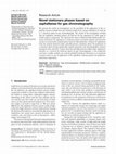 Research paper thumbnail of Novel stationary phases based on asphaltenes for gas chromatography