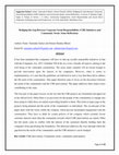 Research paper thumbnail of Bridging the Gap Between Corporate Social Responsibilities (CSR) Initiatives and Community Needs: Some Reflections