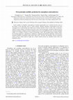 Research paper thumbnail of First-principles mobility prediction for amorphous semiconductors