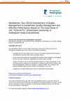 Research paper thumbnail of Development of Quality Management in Kazakhstan (Quality Management and Effective Performance) Based on The Case Study of JSC “AZIA AVTO”