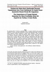 Research paper thumbnail of Türkiye'nin Daha Karlı Zeytinyağı İhracatı The Importance of Target Market Selection for More Profitable Olive Oil Exports by Turkey: A Case Study