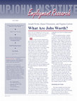 Research paper thumbnail of What are Jobs Worth?