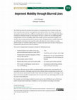 Research paper thumbnail of Improved Mobility through Blurred Lines