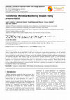 Research paper thumbnail of Transformer Wireless Monitoring System Using Arduino/XBEE