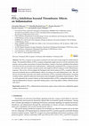 Research paper thumbnail of P2Y12 Inhibition beyond Thrombosis: Effects on Inflammation