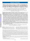 Research paper thumbnail of Platelet and Erythrocyte Sources of S1P Are Redundant for Vascular Development and Homeostasis, but Both Rendered Essential After Plasma S1P Depletion in Anaphylactic Shock