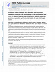 Research paper thumbnail of Synthesis of the Alzheimer Drug Posiphen into its Primary Metabolic Products (+)-N1-norPosiphen, (+)-N8-norPosiphen and (+)-N1, N8-bisnorPosiphen, their Inhibition of Amyloid Precursor Protein, α -Synuclein Synthesis, Interleukin-1β Release, and Cholinergic Action