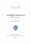 Research paper thumbnail of CONEJO DELGADO, N. & ESPAÑA-CHAMORRO, S. (2022), “El epitafio de Carpophorus procedente de los Santos de Maimona (Badajoz)”, Ficheiro Epigrafico 235 [inscripción 815], 3-10