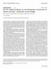 Research paper thumbnail of Re: The medical evidence on non-therapeutic circumcision of infants and boys—setting the record straight