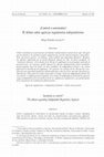 Research paper thumbnail of ¿Control o autonomía? El debate sobre agencias regulatorias independientes