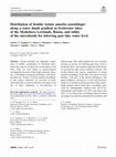 Research paper thumbnail of Distribution of benthic testate amoeba assemblages along a water depth gradient in freshwater lakes of the Meshchera Lowlands, Russia, and utility of the microfossils for inferring past lake water level