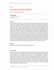 Research paper thumbnail of Inter and intra buffer variability : A case study using scale S