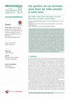 Research paper thumbnail of Early agriculture and crop transmission among Bronze Age mobile pastoralists of Central Eurasia