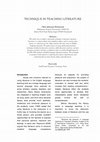 Research paper thumbnail of Technique in Teaching Literature