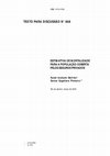 Research paper thumbnail of Estimativa de mortalidade para a população coberta pelos seguros privados