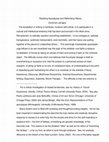 Research paper thumbnail of Essay in Manifestos for History