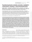 Research paper thumbnail of Functional genomic analysis unravels a metabolic-inflammatory interplay in adrenoleukodystrophy