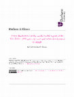 Research paper thumbnail of Urban fluctuations in the north-central region of the Nile Delta: 4000 years of river and urban development in Egypt. Volume 1