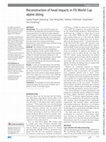 Research paper thumbnail of Reconstruction of head impacts in FIS World Cup alpine skiing