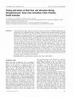 Research paper thumbnail of Timing and nature of fluid flow and alteration during Mesoproterozoic shear zone formation, Olary Domain, South Australia