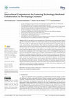 Research paper thumbnail of Intercultural Competencies for Fostering Technology-Mediated Collaboration in Developing Countries