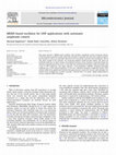 Research paper thumbnail of MEMS based oscillator for UHF applications with automatic amplitude control