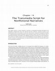 Research paper thumbnail of The Transmedia Script for Nonfictional Narratives