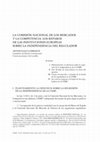 Research paper thumbnail of La comisión nacional de los mercados y la competencia:los reparos de las instituciones europeas sobre la independencia del regulador = National Commission for Markets And Competition: warnnings of the European institutions on the regulator independence