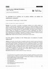 Research paper thumbnail of La opacidad de la política en la prensa chilena: un análisis de suplementos semanales