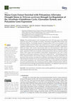 Research paper thumbnail of Maize Grain Extract Enriched with Polyamines Alleviates Drought Stress in Triticum aestivum through Up-Regulation of the Ascorbate–Glutathione Cycle, Glyoxalase System, and Polyamine Gene Expression