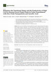 Research paper thumbnail of Rebalance the Nutritional Status and the Productivity of High CaCO3-Stressed Sweet Potato Plants by Foliar Nourishment with Zinc Oxide Nanoparticles and Ascorbic Acid