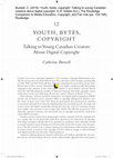 Research paper thumbnail of Youth, Bytes, Copyright: Talking to Young Canadians about Digital Copyright