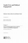 Research paper thumbnail of Social And Demographic Factors Linked to Youth Civic and Political Engagement