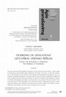 Research paper thumbnail of Cicerono De divinatione lietuviškai: vertimo šešėliai [Ciceronas. Apie pranašavimą. Pirmoji knyga].