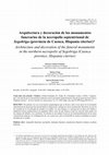 Research paper thumbnail of R. Cebrián, M. Trunk, I. Hortelano, "Arquitectura y decoración de los monumentos funerarios de la necrópolis septentrional de Segobriga (provincia de Cuenca, Hispania citerior)", Archivo Español de Arqueología 95, 2022, e11.