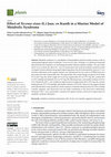 Research paper thumbnail of Effect of Tecoma stans (L.) Juss. ex Kunth in a Murine Model of Metabolic Syndrome