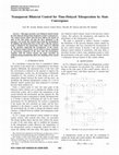 Research paper thumbnail of Transparent bilateral control for time-delayed teleoperation by state convergence